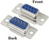 CompuCablePlusUSA.com DB9 Female Solder Cup Connector Plastic Hood DIY Kit - Includes DB9 Connector, Plastic Hood, and