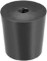 uxcell D33 x 27 x H33mm Black Rubber Feet Anti Vibration Isolator Base Foot Pads (2pcs)