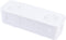 HOMSFOU Power Strip for Desk Organizer with Lid, Wire Organizer Power Strip Cover for Cable Management, White Box