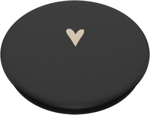 Beige / Sand / Tan Cute Heart Love Romantic Heart PopSockets Standard PopGrip