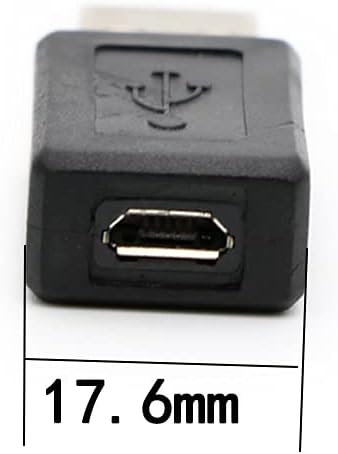 3 Pack USB 2.0 A Male to USB Micro Female Adapter Converter