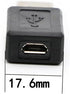 3 Pack USB 2.0 A Male to USB Micro Female Adapter Converter