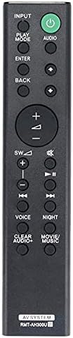 UBay RMT-AH300U Remote Control Replacement for Sony Sound Bar HT-CT290, HT-CT291, and More