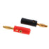 VizGiz 10 Pack Banana Plugs Replacement Screw On Type Banana Speaker Plug Connectors Audio Jack for Speaker Wire Wall