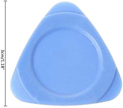 10 Pieces Universal Triangle Plastic Pry Opening Tool - Compatible with iPhone, Galaxy, Pixel for LCD Disassembly