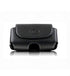 Horizontal Leather Holster for Flip Phone/Smartphone (up to 4.25x2.25x0.85 in) with Belt Clip & Loops.