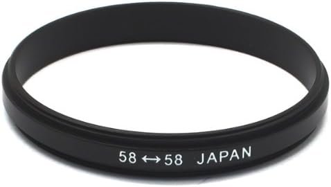 58mm-58mm Male Macro Coupler Reverse Adapter Ring
