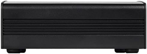 Silverstone Tek Premium Aluminum NUC Chassis with Pre-Assembled Heat Pipe, Wi-Fi Antenna, Bluetooth, 2X HDMI Ports