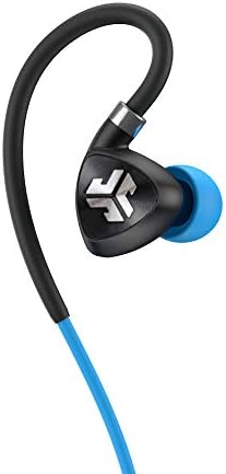 JLab Fit 2.0 Bluetooth Wireless Sports Earbuds, Bluetooth 4.1, 10mm Titanium Drivers, 6 Hour Battery Life, IP55