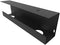 Jingchengmei Under Desk Cable Management Tray - 17-Inch Power Strip Holder, Metal Cord Organizer, Black