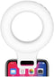 Generic Selfie Ring Light,Rechargeable Portable Clip-on Selfie Fill Light with 60 LEDs,3 Models