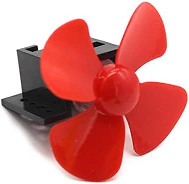 Generic 6pcs 130 Set DC3V 16500rpm DC Motor With Fan Propeller Fixed Mount High Speed Moter DIY Wind Boat Fan Boat Car