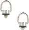 LannuMet 2 Pack D Ring Screw Hinged Holder 1/4"-20 Camera Fixing Screw with