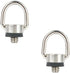 LannuMet 2 Pack D Ring Screw Hinged Holder 1/4"-20 Camera Fixing Screw with
