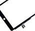 for iPad 9 10.2" 2021 Screen Replacement, for iPad 9th Generation A2602 A2603 A2604 A2605 Touch Screen Digitizer Glass Panel Lens Repair Kits(Not LCD) (Black,No Home Button)