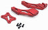Lyzeous 144001-1258 Set 144001 1/14 4WD Metal Tail Fixed Parts Tail Wing Firmware Fittings for RC Car Parts,Red