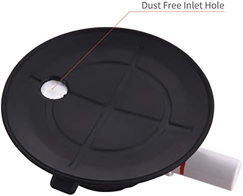 IMT 4.5" Vacuum Suction Cup Mounting Base with 1/4"-20 Thread, Air Pump Holder for Car Camera