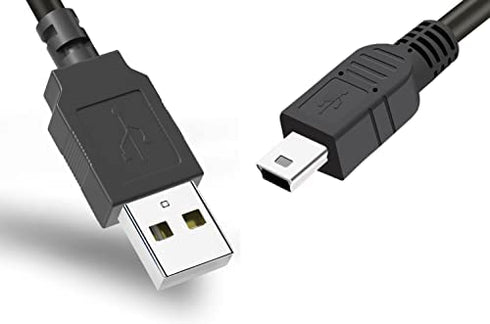 Mini USB Charger Cable for Gopro Hero 4 Silver Hero 4 Black Hero 3+ Silver Hero 3+ Black Hero 3 White Hero 3 Black Hero 3 Silver Hero 2 Hero 1,Mini-B Camera Data Sync Charging Power Cord 3ft
