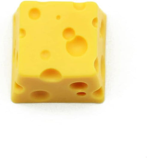 Cheese Keycaps Handmade Customized OEM R4 Resin Keycap for Cherry MX Gateron Switch Mechanical Keyboard Gift