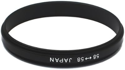 58mm-58mm Male Macro Coupler Reverse Adapter Ring
