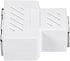 VizGiz 2 Pack RJ45 1 2 Cat5 Cat6 Cat7 Splitter to Port T Adapter Female Socket Ethernet Connector Dual Ways Plug