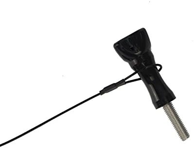 5PCS 12Inch 6/5/4/3+/3/2/1/Session,Action Equipment(12in) SIOTI Steel Tether Lanyard with for GoPro Hero Camera