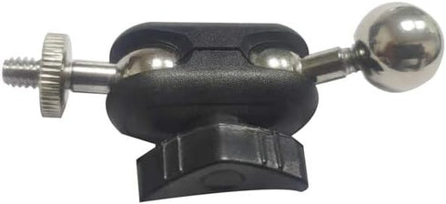 2 Pack Phone Holder Stand Arms, Dual Head 17mm Ball Joint + 1/4'' Screw Heavy Duty Magic Arm Camera Mount Connector