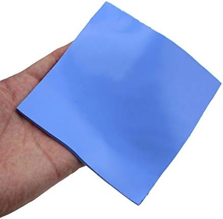 Thermal Pad, 100x100x1.5mm Highly Efficient Thermal Conductivity 6.0 W/mK, Insulated Heat Resistant High Temperature Resistant Silicone Thermal Pad for IC SSD CPU GPU Heat Sink LED Cooling