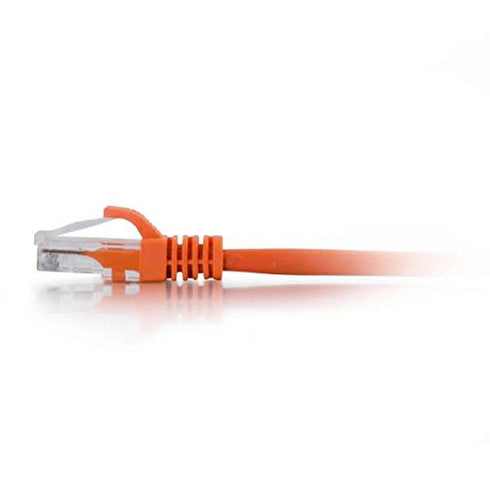 C2G 04022 Cat6 Cable - Snagless Unshielded Ethernet Network Patch Cable, Orange (15 Feet)