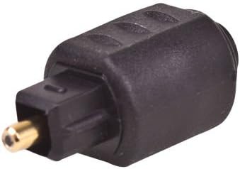 Optical 3.5mm Female Mini Jack Plug to Digital Toslink Male Audio Adapter