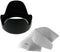 Digital Nc Pro Digital Lens Hood (Flower Design) for Fuji X-T20 (77mm) + Nw