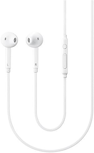 OEM Samsung 3.5mm PREMIUM SOUND Stereo Earbud Headphones for Galaxy S5 S6 S6 Edge + Note 4 5 EO-EG920BW (Bulk Packaging)