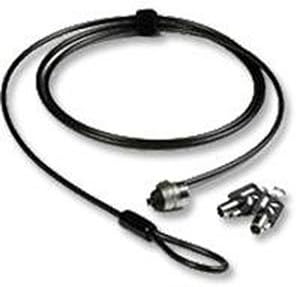 Kensington Master Lock Universal Notebook Security Cable, Black, 64032
