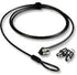 Kensington Master Lock Universal Notebook Security Cable, Black, 64032