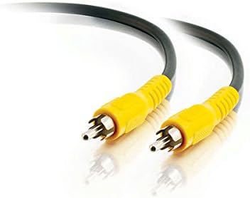 C2G 40456 Value Series Composite Video Cable, Black, 50 Feet (15.24 Meters)