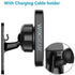 WixGear 2 Pack Universal Stick On Dashboard Magnetic Phone Car Mount for Cell Phones and Mini Tablets