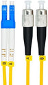 1Meter 3ft LC to FC Duplex 9/125 Single-Mode Fiber Optic Cable Jumper Optical Patch Cord