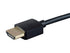 Monoprice High Speed HDMI Cable, Certified Premium, 4K@60Hz, HDR, 18Gbps, 6 Feet, Black - Ultra Slim Series