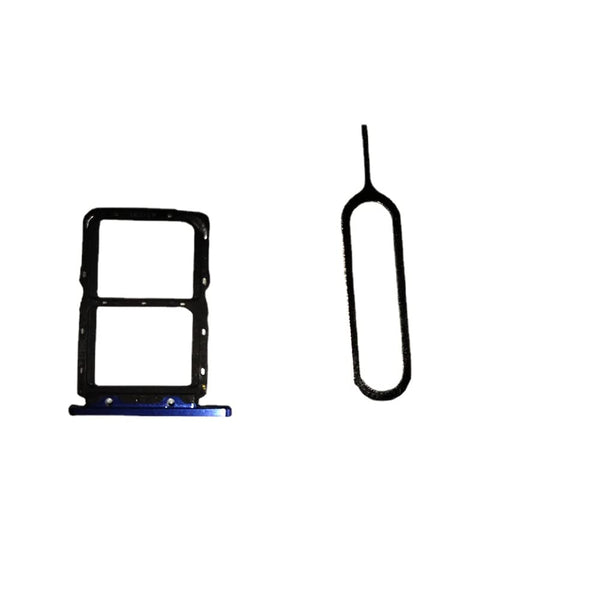 ruichuang SIM Card Tray Holder Replacement for Huawei NOVA 5T YAL-L21 Parts (Blue)