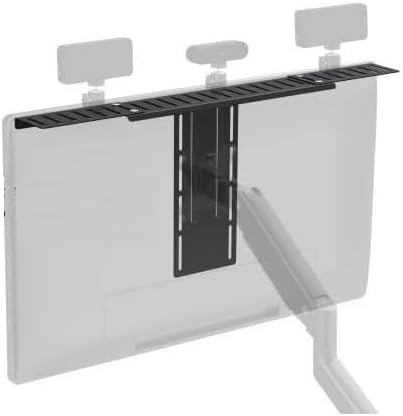 Mount Plus MDS12-3 Wide All-In-One VESA Compatible Monitor Shelf for Device Organizer,Perfect
