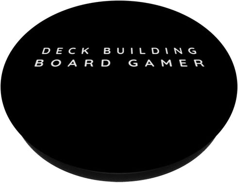 Deck Building Board Game Player Board Gamers Modern Font PopSockets Standard PopGrip