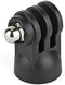 JOBY Pin Joint Mount for Action Cameras Like GoPros, Compact and Durable, for 1/4"-20 Attachment, in ABS Plastic and Stainless Steel, for Content Creation, Vlogging, Live Streaming, TIK Tok