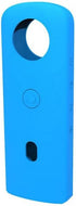 Lens Cover Silicone Case for Ricoh Theta sc2 360 Cameras, Dust-proof Protective Sleeve (Blue)