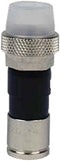20 Pieces RG6 BELDEN PPC EX6XLWSPLUS Weather Boot Aqua Tight EX series Weather Proof Anti-Corrosion Nickel-Plated Brass Construction Coaxial Cable Compression Connectors by PHAT SATELLITE INTL