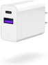 Apple Watch Series 9/8 Compatible USB C Charger Adapter, Dual Port Type C for iPhone 16, White