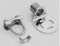 Stainless Steel Antenna Rail Mount for 7/8", 1" Round or Square