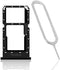 URS2GO Replaceable Standard Portable SIM and Memory Card Tray Holder w/SIM Card Ejection