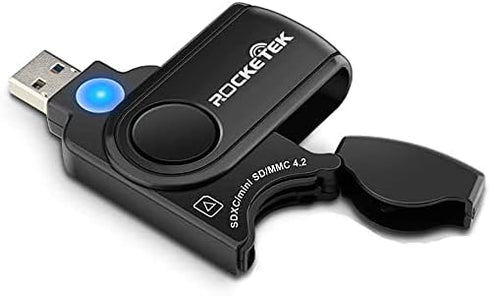 Rocketek RT-CR3A 11 In 1 USB 3.0 Memory Card Reader/Writer with A Build-in