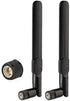 BINGFU 8dBi 4G (4-Pack) SMA Male LTE Antenna for Wireless CPE Router, Hotspot, Cellular Gateway, Trail/Game/Outdoor