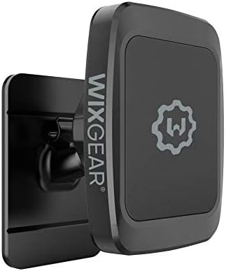 WixGear 2 Pack Universal Stick On Dashboard Magnetic Phone Car Mount for Cell Phones and Mini Tablets